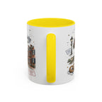 Philadelphia Coffee Mug | Pennsylvania Souvenir City Gift | Accent Color Ceramic 11oz 15oz