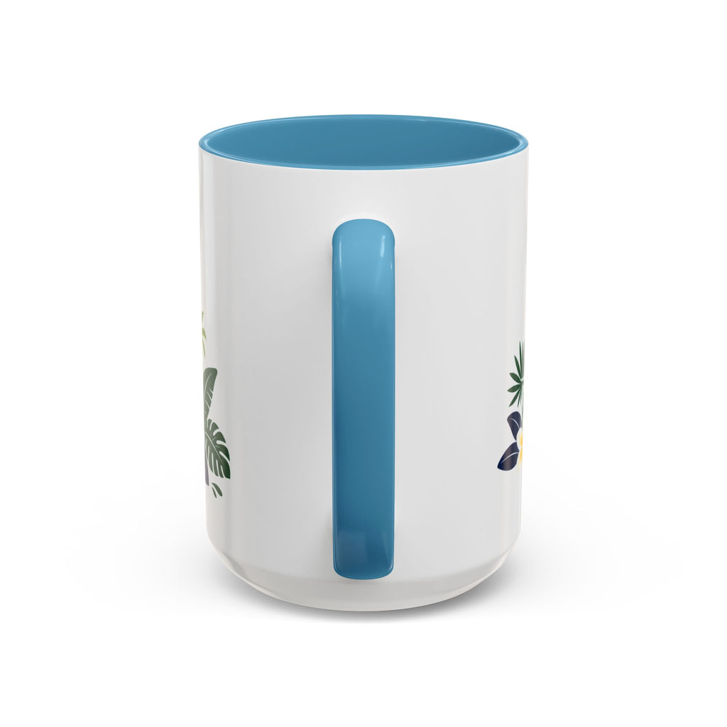 Denpasar Coffee Mug | Indonesia Travel Souvenir | Porcelain Decal City Gift | 11oz 15oz Accent Mug