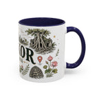 Angkor Coffee Mug | Travel Destination Souvenir Gift | Accent Color Ceramic 11oz 15oz