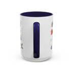 Woodland Christmas Mug | Deer Bird Watercolor Holiday Gift | Accent Cup 11oz 15oz