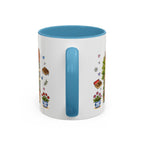 Bruges Illustrated Travel Mug | Belgium Souvenir Accent Coffee Mug | 11oz 15oz Ceramic Cup