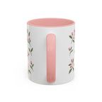 Pennsylvania Mountain Laurel Mug, State Flower Floral Coffee Cup, 11oz Botanical Gift