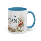 Uzbekistan Home Country Mug | Moving Away Gift | Long Distance Friendship | 11 oz 15 oz Accent Mug