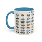 63 National Parks Mug | U.S. Parks Coffee Cup | Park Bucket List Gift | Road Trip Hiking Camping Souvenir