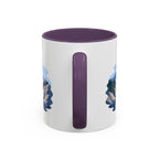 Glacier Bay National Park Coffee Mug | Solid Color Block Park Souvenir | 11oz 15oz Accent Mug
