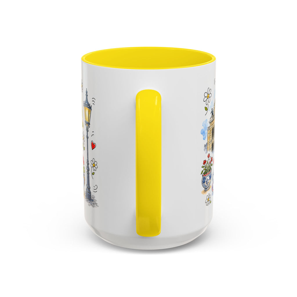 Vienna Travel Mug | European City Souvenir Accent Coffee Mug | 11oz 15oz Ceramic Cup