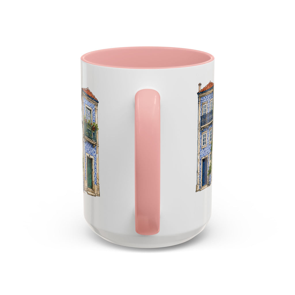 Porto Illustrated Travel Mug | City Souvenir Accent Coffee Mug | 11oz 15oz Ceramic Cup