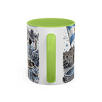 Argentina Soccer Coffee Mug | Soccer Fan Gift | Accent Color Ceramic 11oz 15oz Match Day Cup