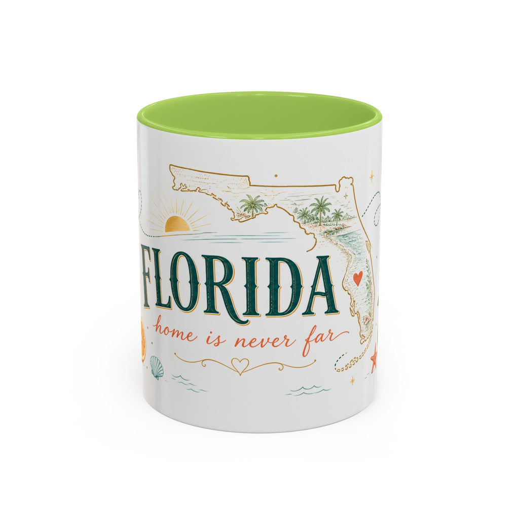 Florida State Mug | Moving Away, Homesick Gift | Long Distance Friendship Coffee Cup