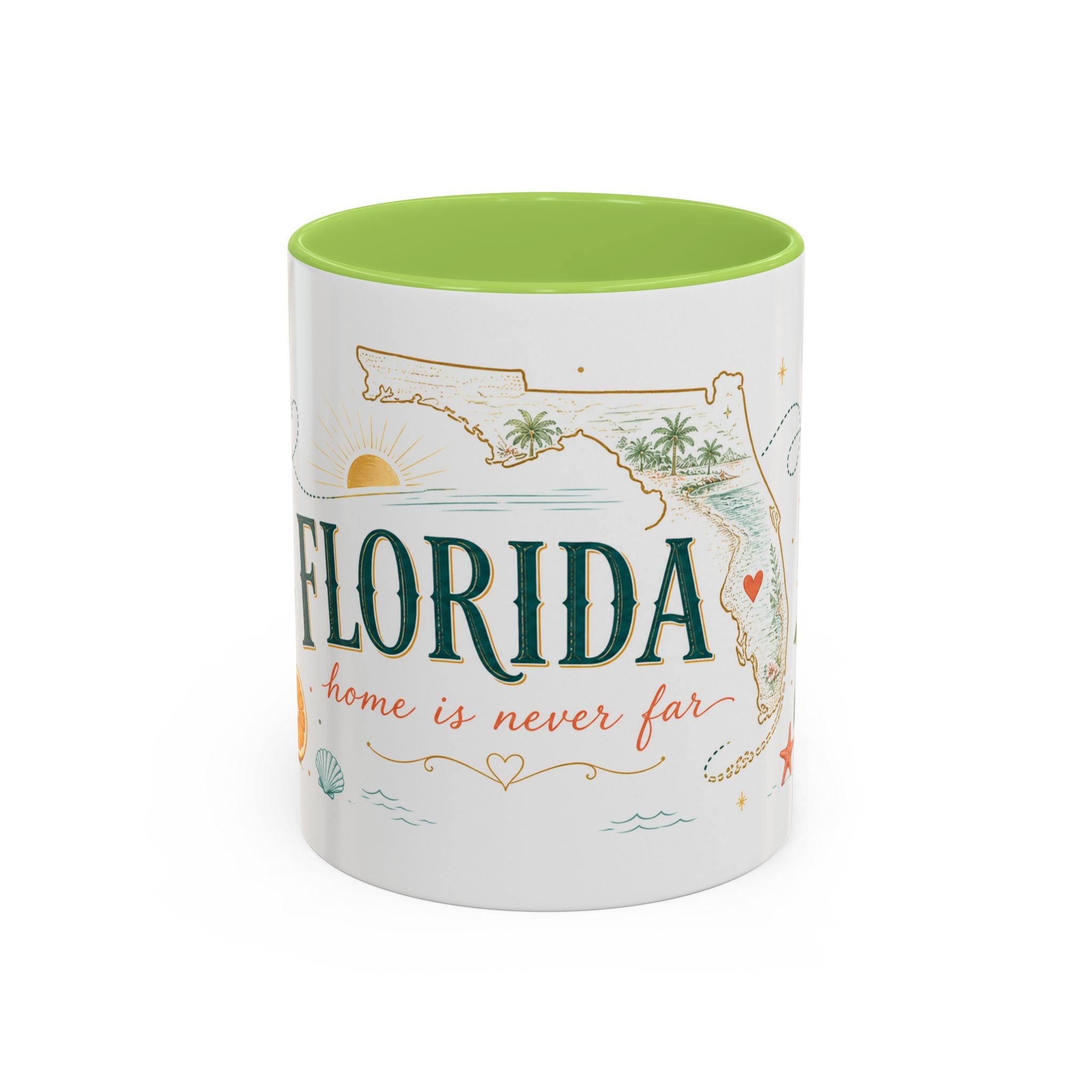 Florida State Mug | Moving Away, Homesick Gift | Long Distance Friendship Coffee Cup