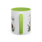 Himalaya Coffee Mug | Travel Destination Souvenir Gift | Accent Color Ceramic 11oz 15oz