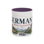 Germany Home Country Mug | Moving Away Gift | Long Distance Friendship | 11 oz 15 oz Accent Mug