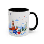 Russia Coffee Mug | Travel Souvenir Accent Mug | Place Gift Ceramic Cup 11oz 15oz