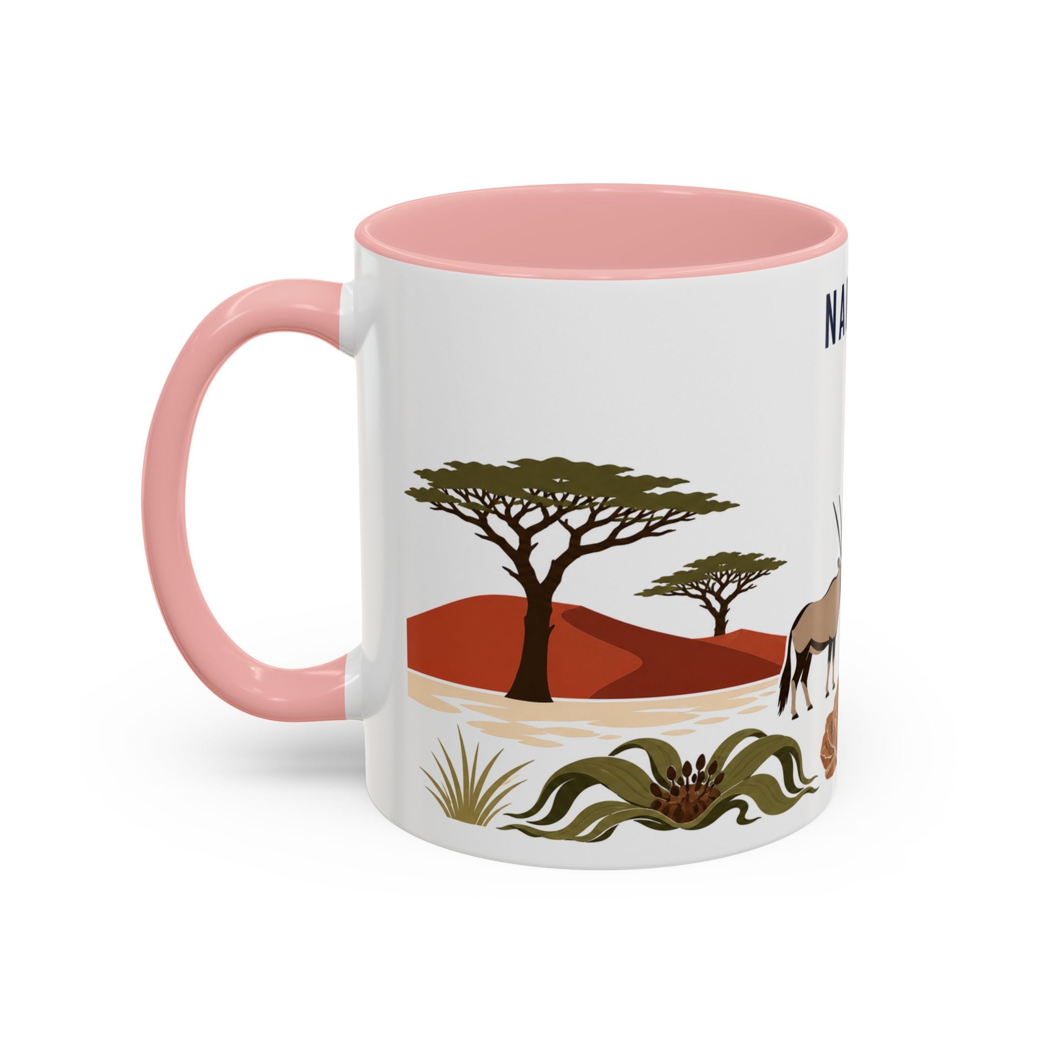 Namibia Coffee Mug | Travel Souvenir Accent Mug | Country Gift Ceramic Cup 11oz 15oz
