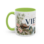 Vietnam Home Country Mug | Moving Away Gift | Long Distance Friendship | 11 oz 15 oz Accent Mug