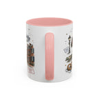 Philadelphia Coffee Mug | Pennsylvania Souvenir City Gift | Accent Color Ceramic 11oz 15oz