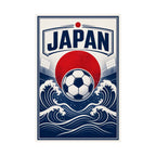 Japan Soccer Fan Art Poster | Matte Vertical Poster | World Cup 2026 Wall Decor