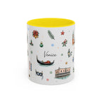 Venice Christmas Mug | Watercolor City Souvenir, Travel Memory Cup