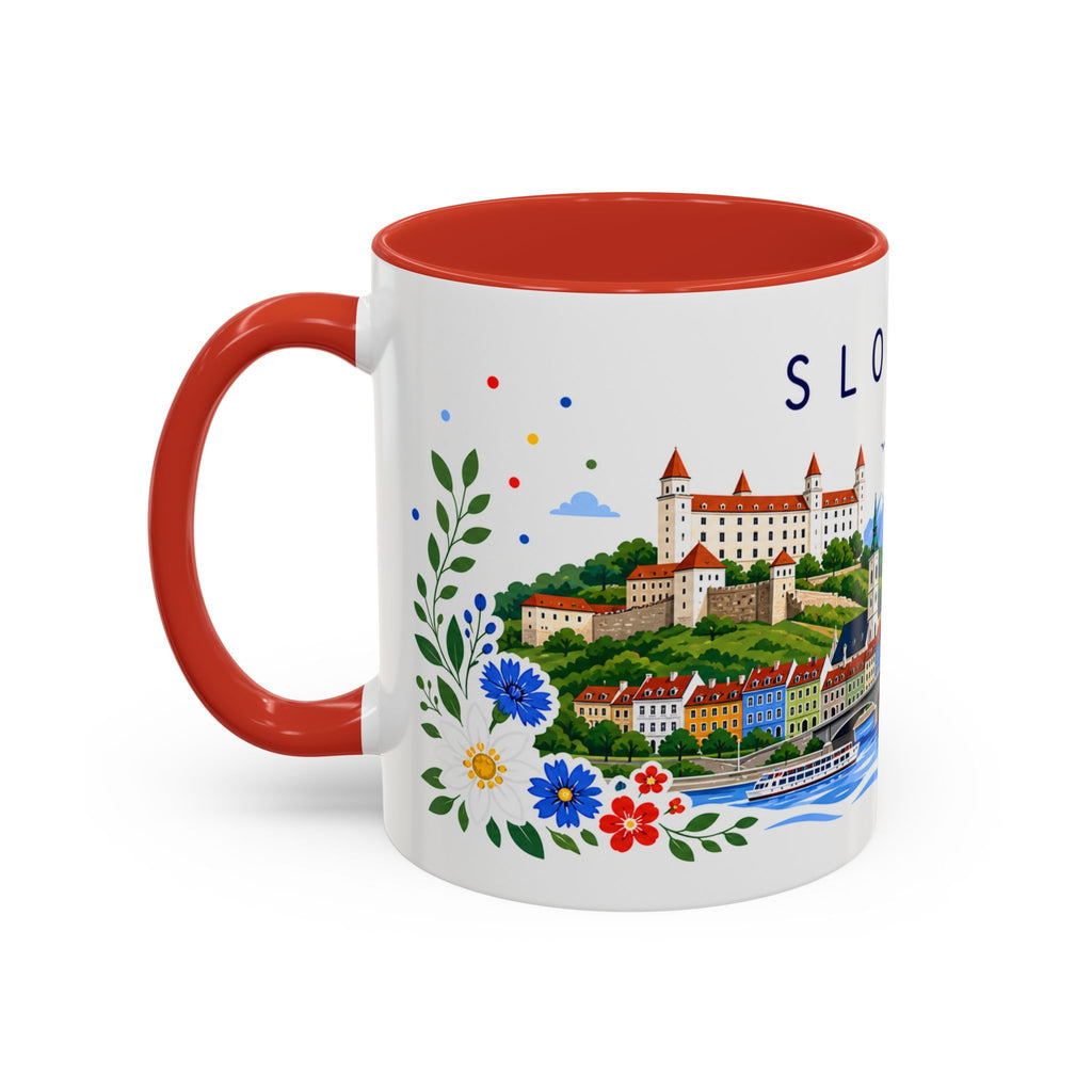 Slovakia Coffee Mug | Travel Souvenir Accent Mug | Place Gift Ceramic Cup 11oz 15oz