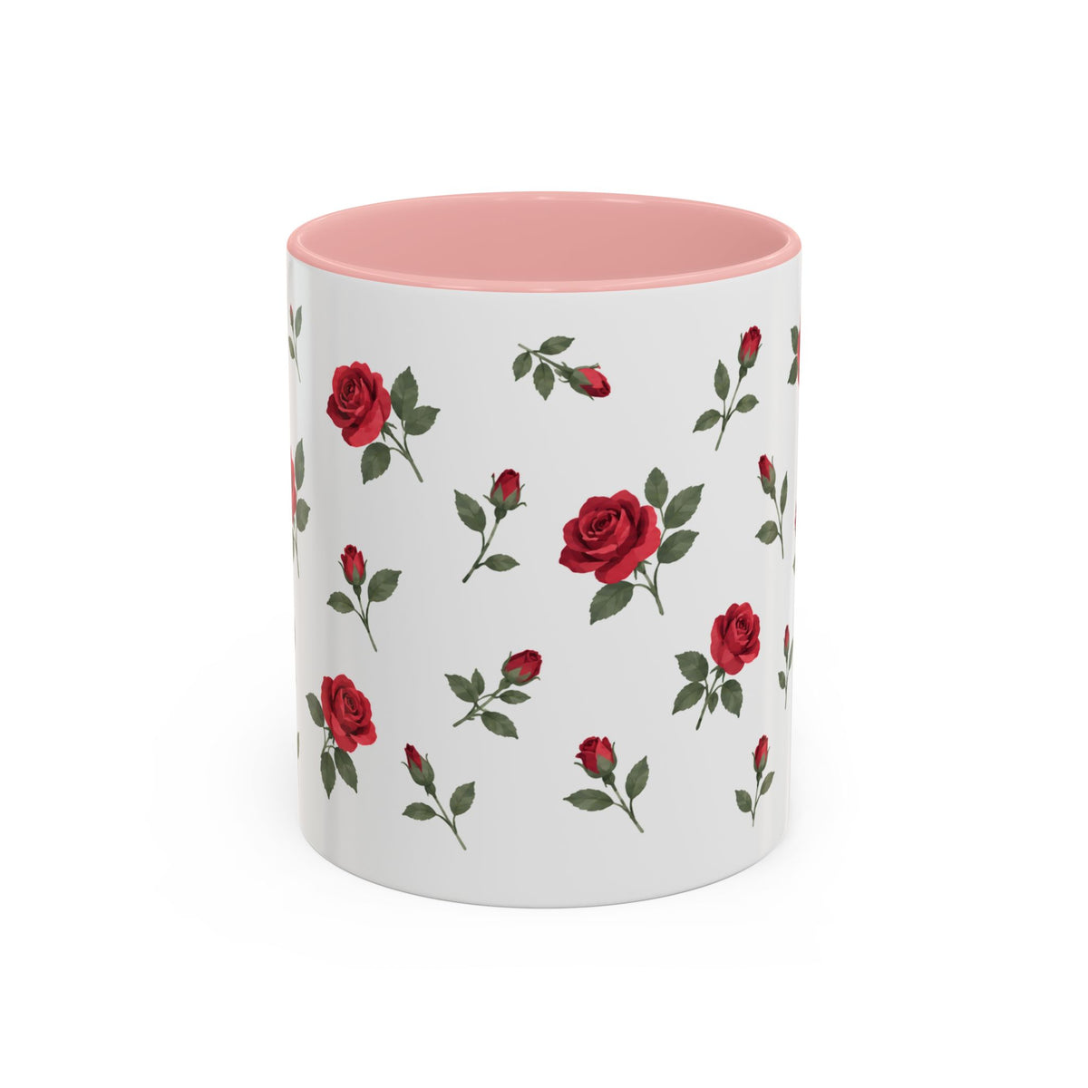 Oklahoma Oklahoma Rose Mug, State Flower Floral Coffee Cup, 11oz Botanical Gift