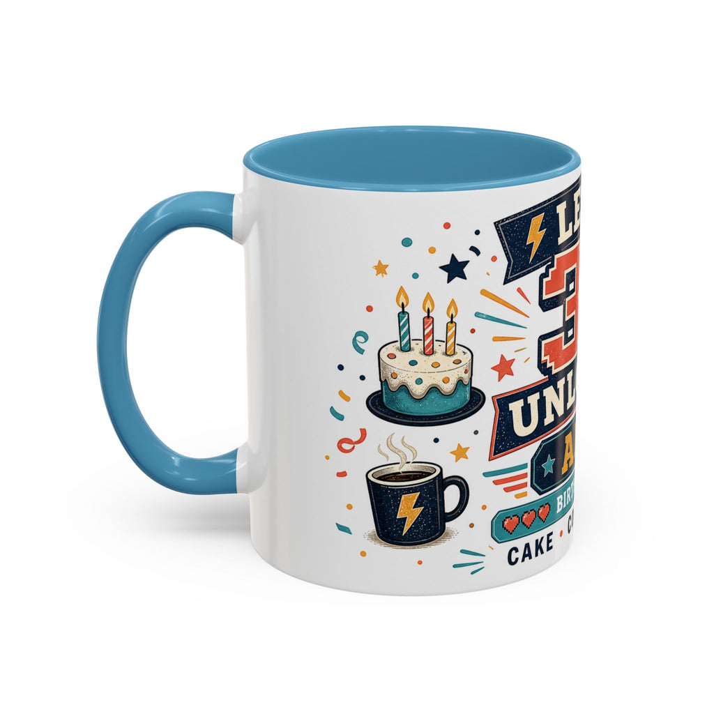 Custom Gamer Birthday Mug | Level Unlocked Name Age Coffee Cup