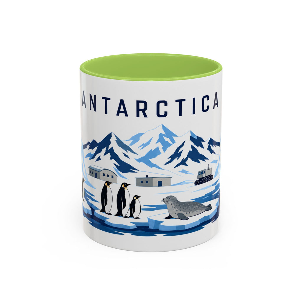 Antarctica Coffee Mug | Travel Souvenir Accent Mug | Country Gift Ceramic Cup 11oz 15oz