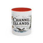 Channel Islands National Park Coffee Mug | California Island Wildlife Marine Gift | Accent Color Ceramic 11oz 15oz
