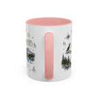 Glacier Bay National Park Coffee Mug | Alaska Wilderness Kayaking Gift | Accent Color Ceramic 11oz 15oz