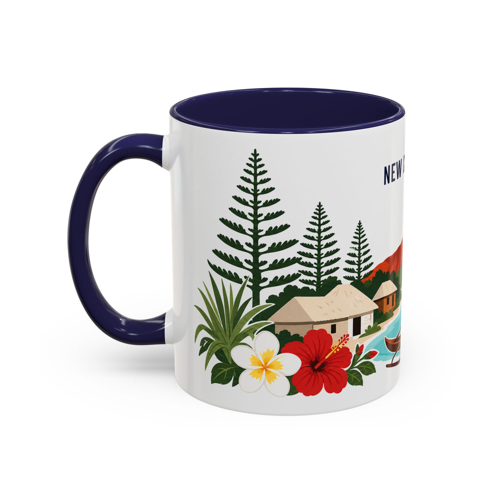 New Caledonia Coffee Mug | Travel Souvenir Accent Mug | Country Gift Ceramic Cup 11oz 15oz