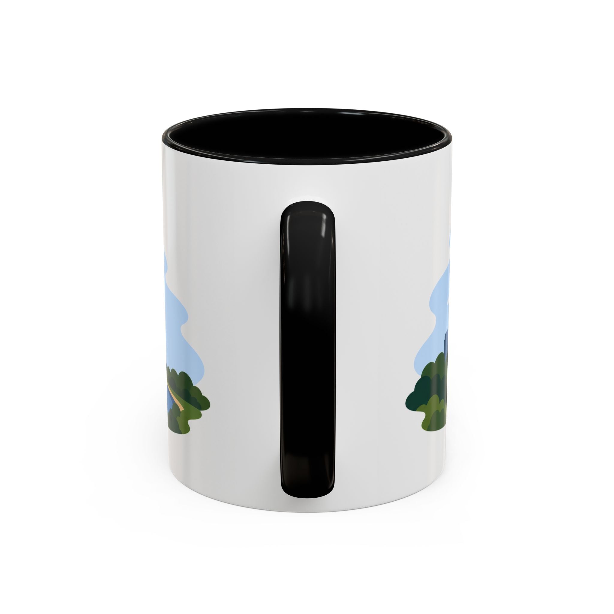 Gateway Arch National Park Coffee Mug | Solid Color Block Park Souvenir | 11oz 15oz Accent Mug