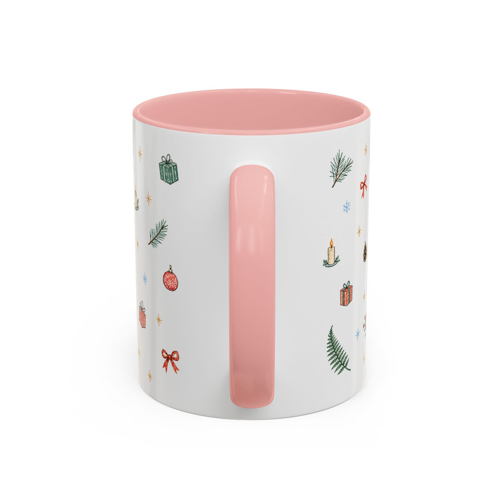 Olympic National Park Christmas Mug | Watercolor Travel Souvenir | Holiday Gift | Accent Ceramic Coffee Cup 11oz 15oz