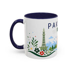Pakistan Coffee Mug | Travel Souvenir Accent Mug | Country Gift Ceramic Cup 11oz 15oz
