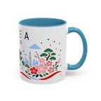 South Korea Coffee Mug | Travel Souvenir Accent Mug | Country Gift Ceramic Cup 11oz 15oz