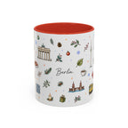Berlin Christmas Mug | Watercolor City Souvenir, Travel Gift (11oz/15oz)