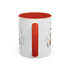 New Delhi Coffee Mug | India Souvenir Travel Gift | Accent Color Ceramic 11oz 15oz