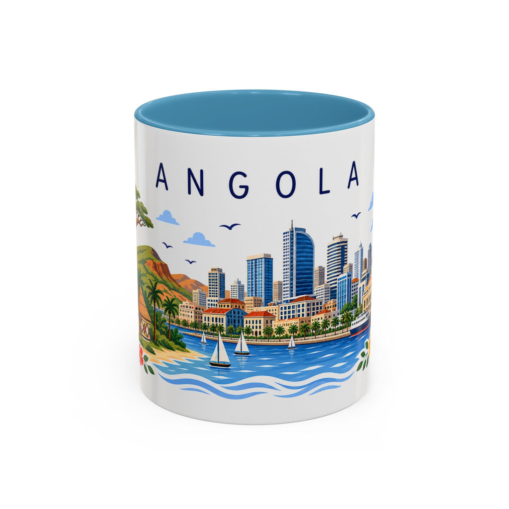 Angola Coffee Mug | Travel Souvenir Accent Mug | Place Gift Ceramic Cup 11oz 15oz