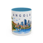 Angola Coffee Mug | Travel Souvenir Accent Mug | Place Gift Ceramic Cup 11oz 15oz