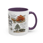 Guadalupe Mountains National Park Coffee Mug | Texas Desert Peaks Hiking Gift | Accent Color Ceramic 11oz 15oz