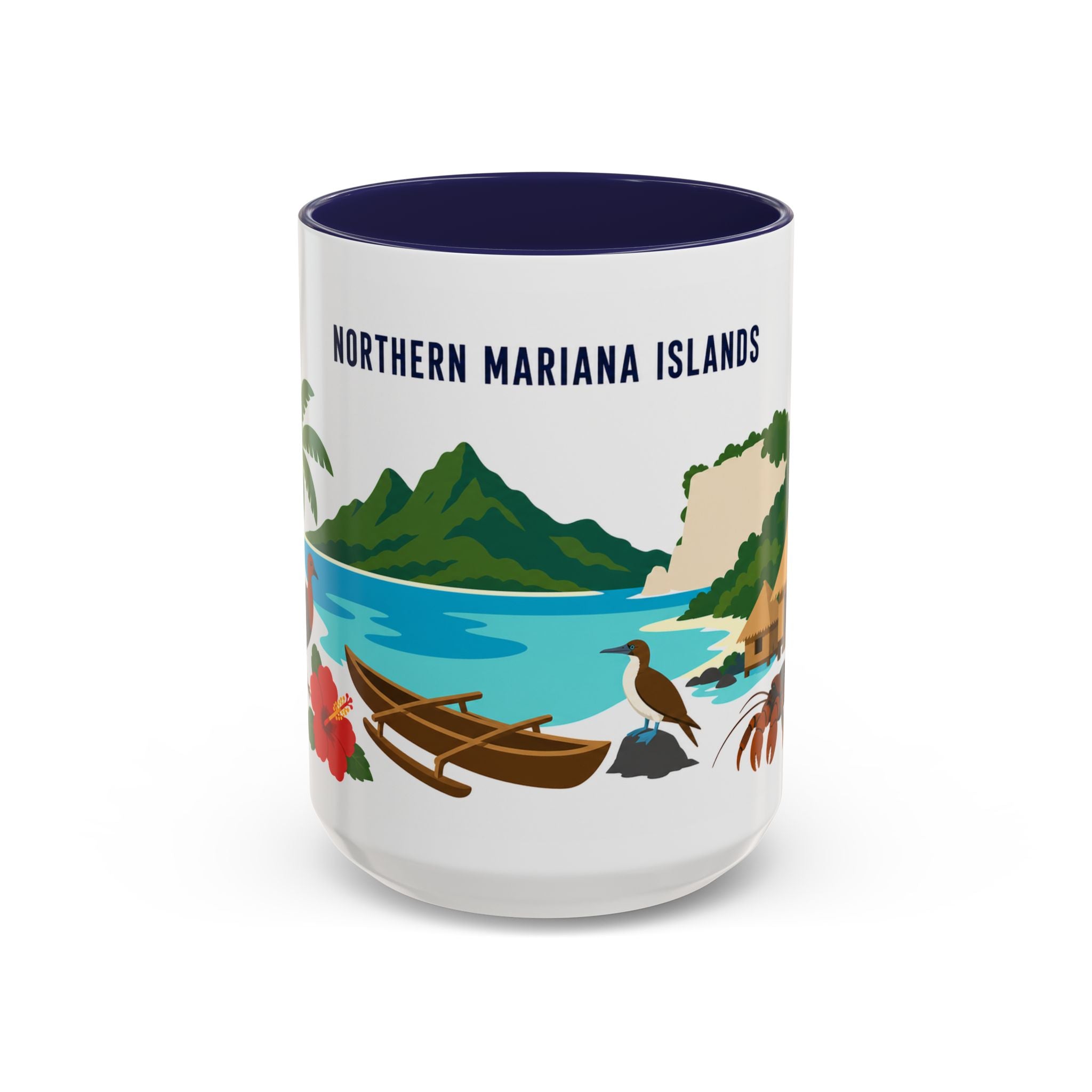 Northern Mariana Islands Coffee Mug | Travel Souvenir Accent Mug | Country Gift Ceramic Cup 11oz 15oz