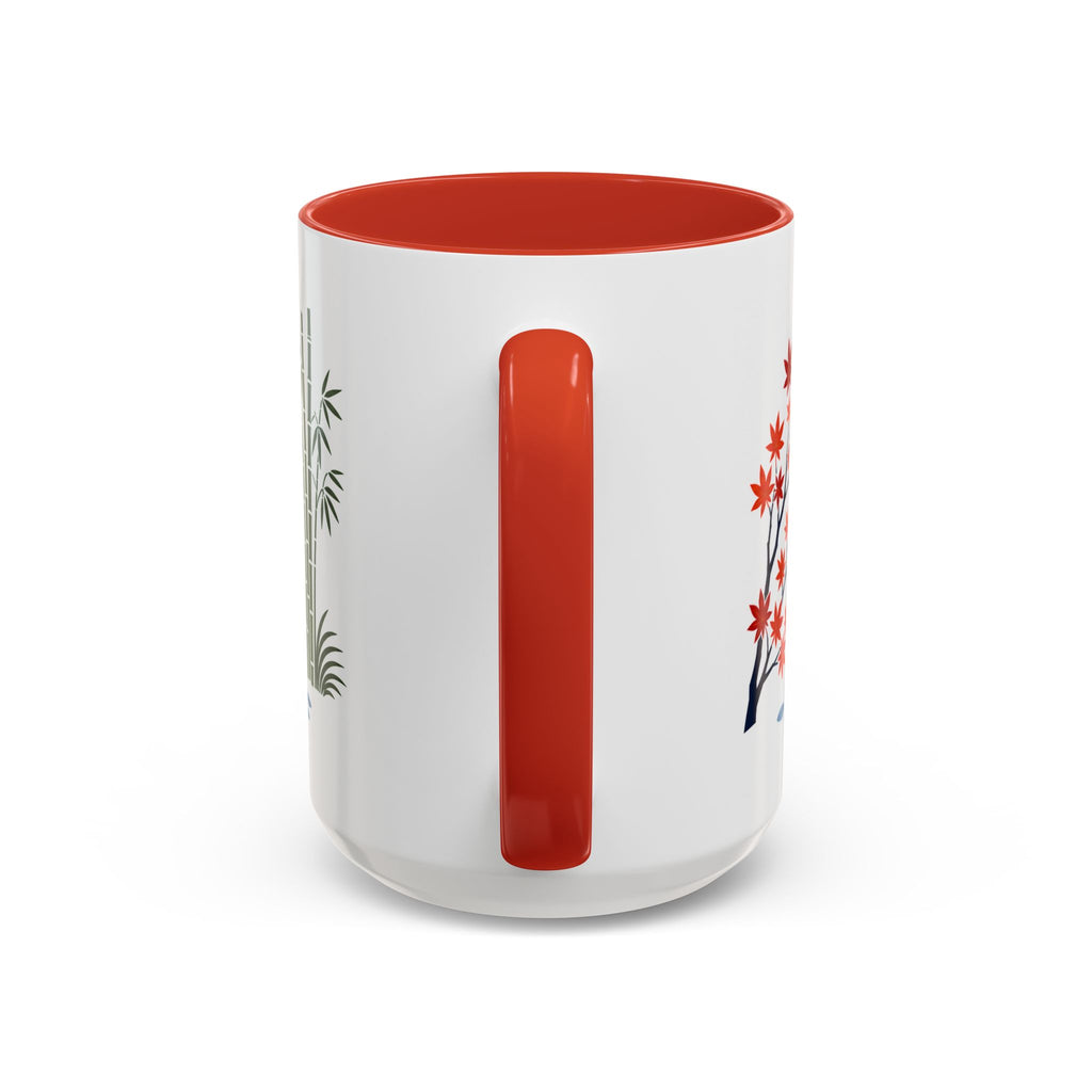 Kyoto Coffee Mug | Japan Travel Souvenir | Porcelain Decal City Gift | 11oz 15oz Accent Mug