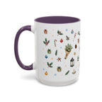 Florence Christmas Mug | Watercolor City Souvenir | Ceramic Coffee Cup (11oz 15oz)