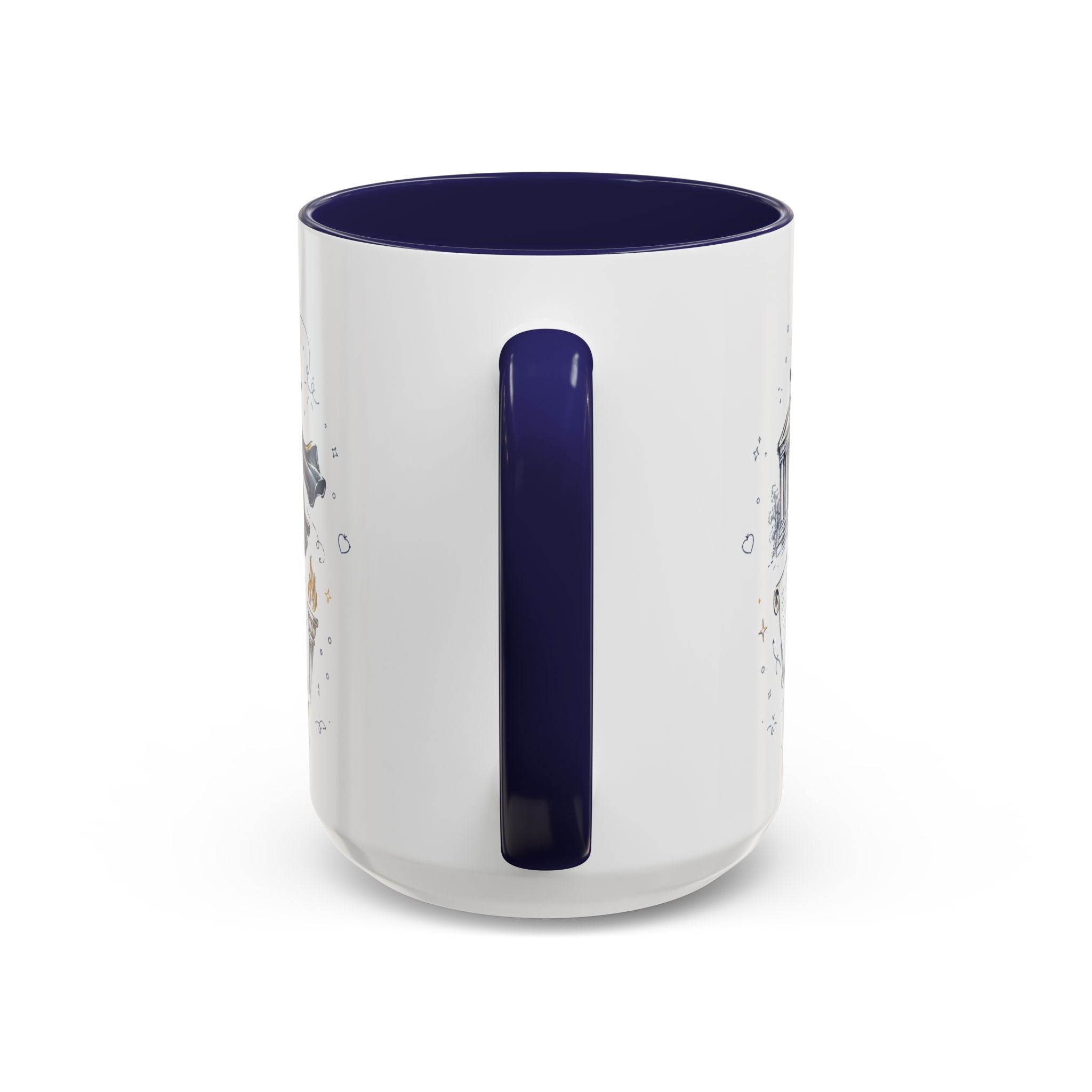 Congrats Graduate Coffee Mug | Class of 2026 Graduation Gift | Accent Color Ceramic 11oz 15oz
