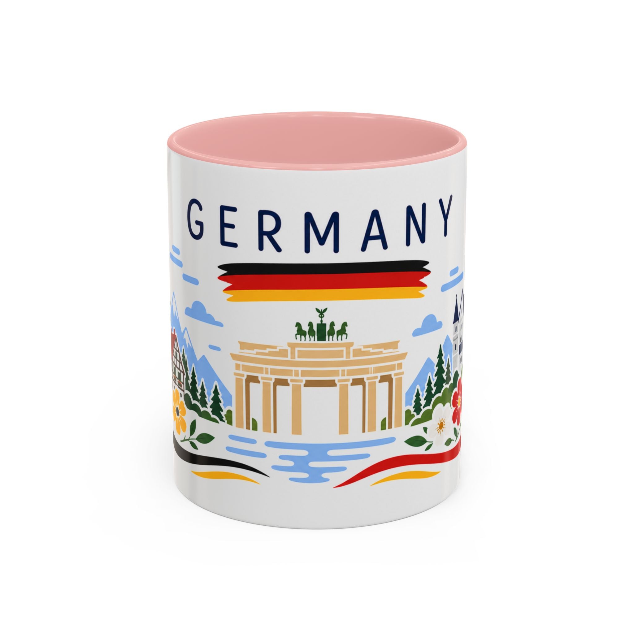 Germany Coffee Mug | Travel Souvenir Accent Mug | Country Gift Ceramic Cup 11oz 15oz