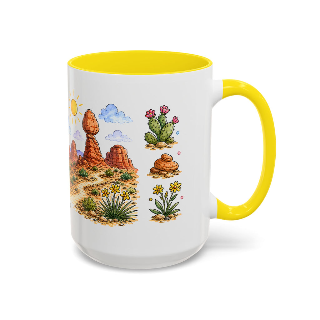 Arches National Park Mug | US Travel Souvenir Accent Coffee Mug | 11oz 15oz Ceramic Cup