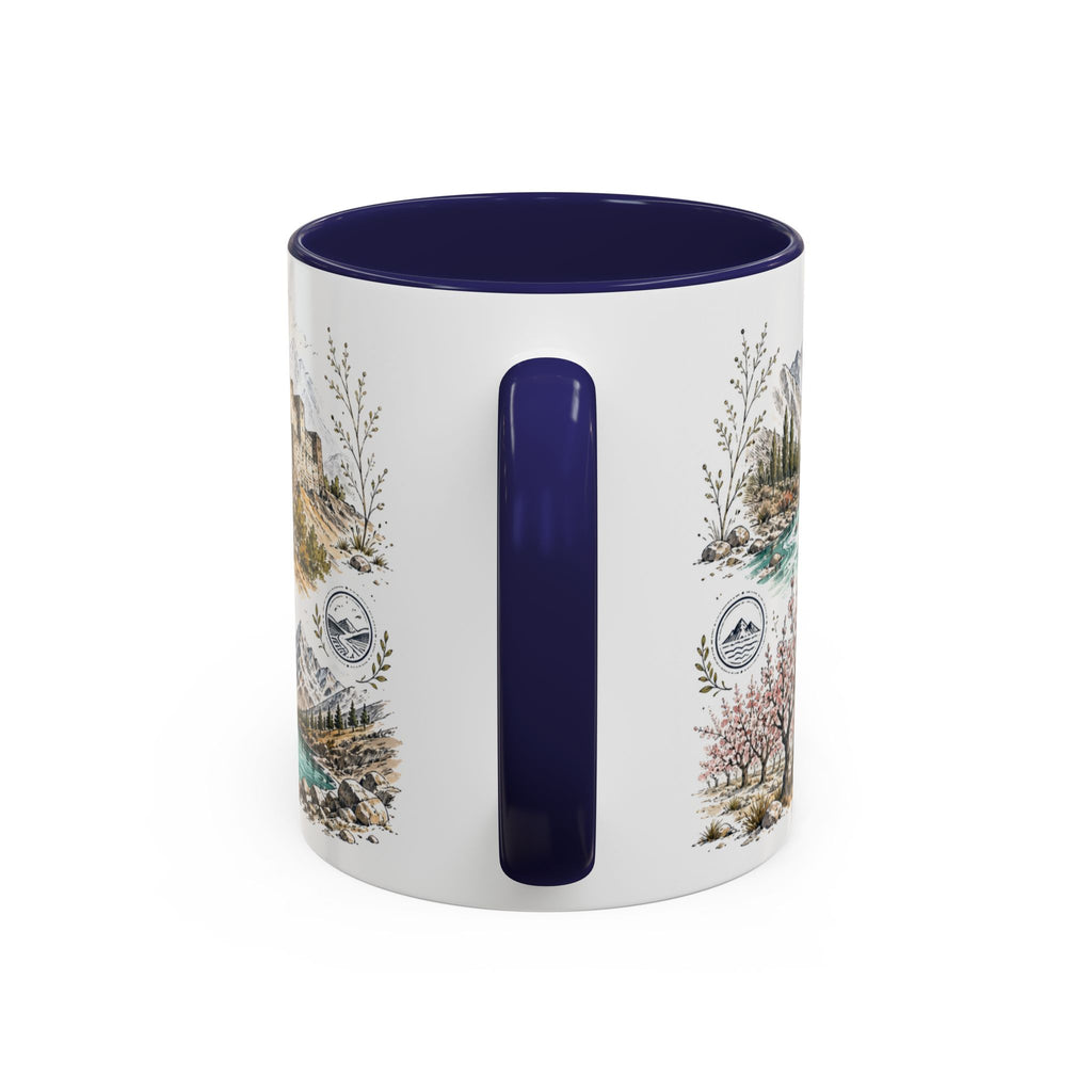 Skardu Valley Mug, Pakistan Travel Souvenir, Bucket List Gift, Accent Ceramic Coffee Mug 11oz 15oz