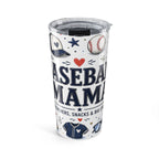 Baseball Mama 20oz Tumbler | Baseball Mom Gift | Insulated Stainless Steel Travel Cup
