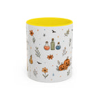 Cute Halloween Mug | Friendly Ghost Potion Watercolor Gift | Magic Accent Cup 11oz 15oz