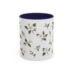Missouri Hawthorn Mug, State Flower Floral Coffee Cup, 11oz Botanical Gift