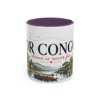DR Congo Home Country Mug | Moving Away Gift | Long Distance Friendship | 11 oz 15 oz Accent Mug