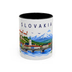 Slovakia Coffee Mug | Travel Souvenir Accent Mug | Place Gift Ceramic Cup 11oz 15oz